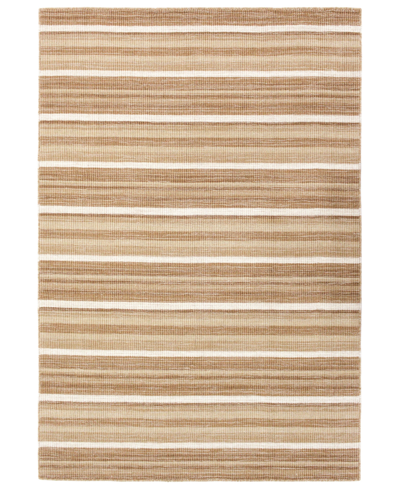 Liora Manne Aruba Faded Stripe 5' X 7'6" Area Rug In Camel