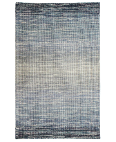 Liora Manne Aruba Ombre 3'6" X 5'6" Area Rug In Denim