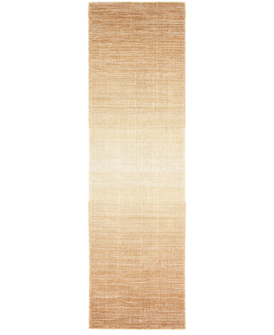 Liora Manne Aruba Ombre 2' X 7'6" Runner Area Rug In Camel