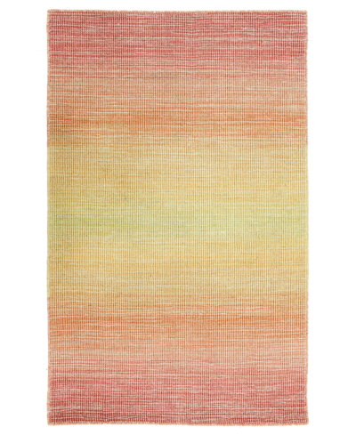 Liora Manne Aruba Ombre 8'3" X 11'6" Area Rug In Orange