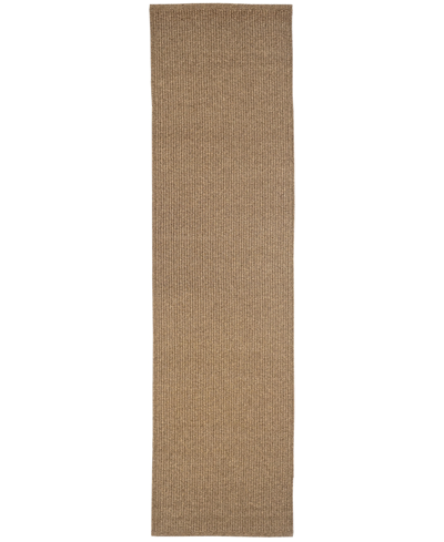 Liora Manne Avalon Texture 2' X 7'6" Runner Outdoor Area Rug In Camel