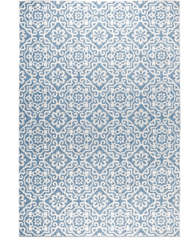 Nicole Miller Patio Country Danica 1'9" X 2'11" Area Rug In Blue/gray