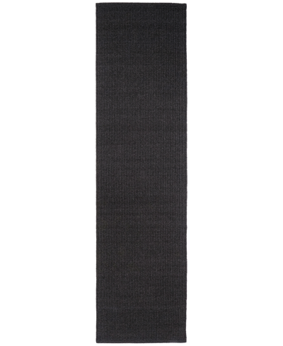 Liora Manne Avalon Texture 2' X 7'6" Runner Outdoor Area Rug In Black