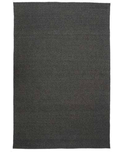Liora Manne Avalon Texture 7'6" X 9'6" Outdoor Area Rug In Charcoal