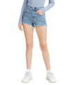 Levi's Premium Women's 501 Button Fly Cotton High-rise Denim Shorts In Jazz Solo