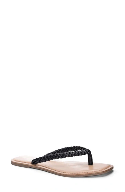 Chinese Laundry Rowe Flip Flop In Black