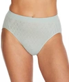 Bali Comfort Revolution Hi-cut Brief In White Damask