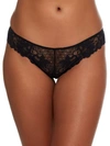 Bare X Bare Necessities The Essential Lace Thong In Black