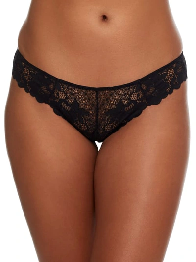 Bare X Bare Necessities The Essential Lace Thong In Black