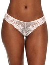Bare X Bare Necessities The Essential Lace Thong In Delicacy