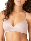 B.tempt'd By Wacoal Future Foundations Wire-free Plunge T-shirt Bra In Rose Smoke