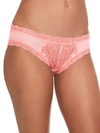 Natori Feathers Hipster In Ribbon,peach Pink