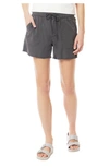 Supplies By Union Bay Fiore Elastic Waist Drapey Woven Shorts In Galaxy Grey