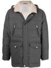 BRUNELLO CUCINELLI FEATHER-DOWN PADDED COAT