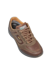 Grisport Mens Airwalker Leather Walking Shoes In Brown