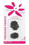 Foot Petals Pressure Pointz Shoe Pads In Black Iris