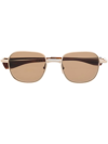 DITA EYEWEAR SQUARE-FRAME SUNGLASSES