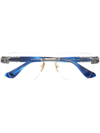 DITA EYEWEAR RIMLESS SQUARE-FRAME GLASSES