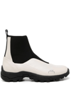 A-cold-wall* High-top Leather Sneakers In Warm White