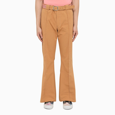 Adidas Statement Flared Trousers Wales Bonner Beige