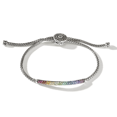 John Hardy Pride Pull Through Bracelet In Multi