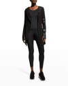 Blanc Noir Maitri Traveler Active Jacket In Blk Patriot Blue