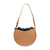 Chloé Logo Detailed Small Hobo Bag In Light Tan