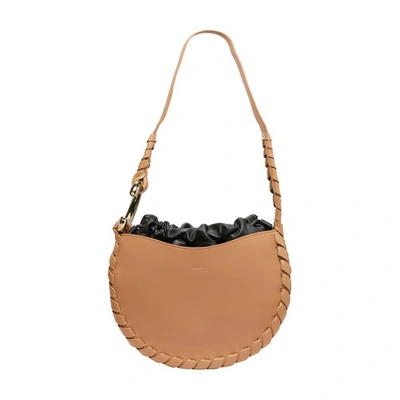 Chloé Mate Shoulder Bag In Light Tan