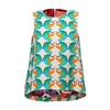 La Doublej La Scala Peacock-print Cotton-blend Twill Top In Kissers