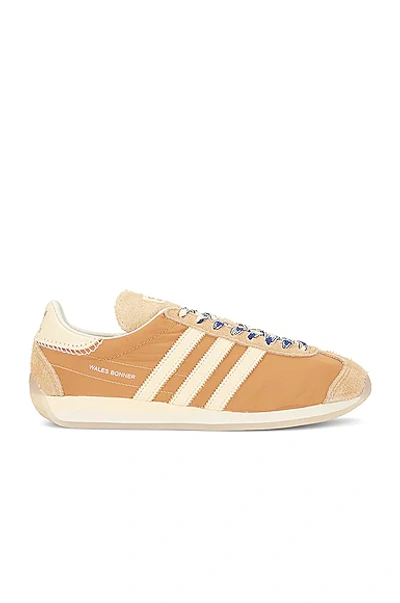 Adidas Originals Wb Country In Mesa  Easy Yellow & Mystery Ink