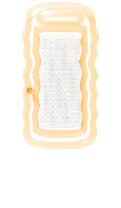Funboy Clear Mesh Lounger In Coral