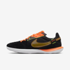 Nike Streetgato Soccer Shoes In Black,volt,total Orange