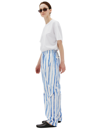 UNDERCOVER COTTON STRIPED TROUSERS