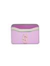 Marc Jacobs The Snapshot Card Case In Regal Orchid Multi/gold
