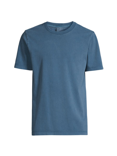 Onia Garment-dyed Jersey Crewneck T-shirt In Moonlight
