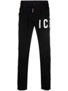 Dsquared2 Denim Trousers With Pockets And Loops In Black
