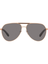 BVLGARI BV5055K PILOT-FRAME SUNGLASSES