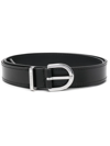 Calvin Klein Buckle-fastening 25mm Belt In Schwarz