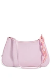 House Of Want Newbie Vegan Leather Shoulder Bag In Pink Lady