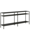 HUDSON & CANAL SIVIL 64" CONSOLE TABLE WITH SHELVES