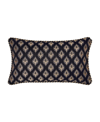 J Queen New York Savoy Boudoir Decorative Pillow Bedding In Pewter