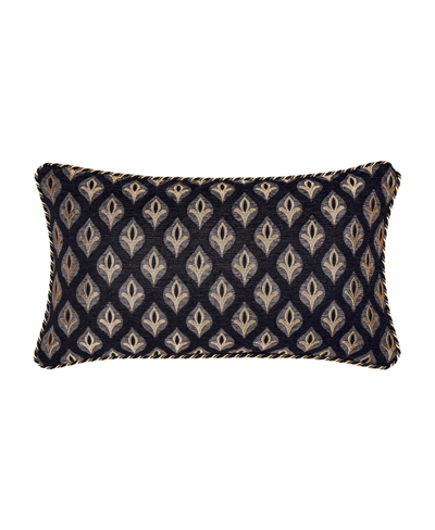 J Queen New York Savoy Boudoir Decorative Pillow Bedding In Pewter