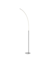 JONATHAN Y CURVA MINIMALIST MODERN LED INTEGRATED FLOOR LAMP