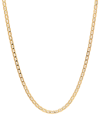 Italian Gold Mariner Link 20" Chain Necklace (4mm) In 14k Gold In Yellow Gold