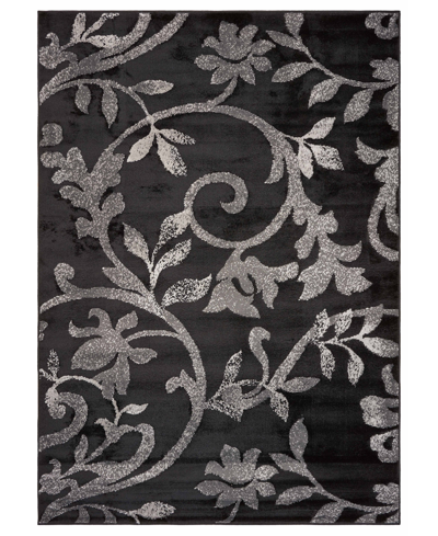 Lr Home Charity Chy281132 5'2" X7'2" Area Rug In Black