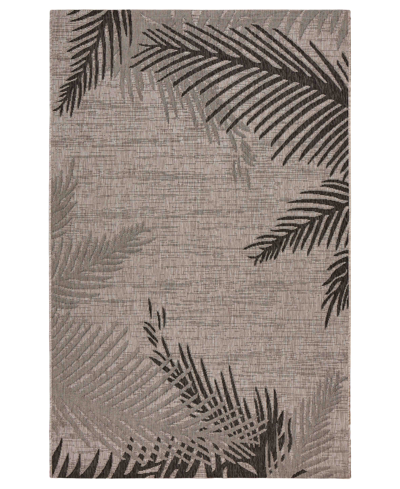 Lr Home Nassau Nass81016 5' X 7' Outdoor Area Rug In Beige
