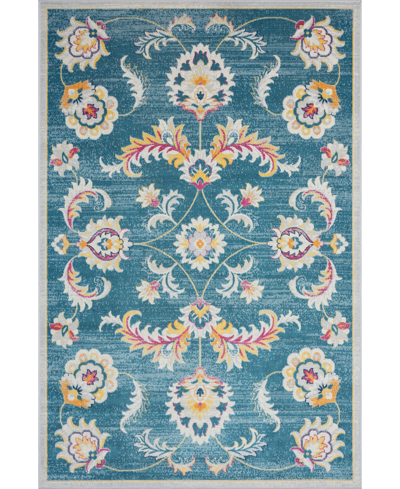 Lr Home Closeout!  Heirloom Hrl81459 5'3" X 7'10" Area Rug In Blue