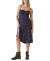 LUCKY BRAND WOMEN'S PRINTED SLIP DRESS