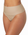 MAIDENFORM TAME YOUR TUMMY LACE THONG DM0049