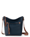 The Sak Ashland Leather Crossbody Bag In Indigo